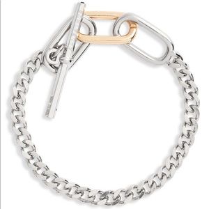COPY - NWT All Saints chain toggle bracelet